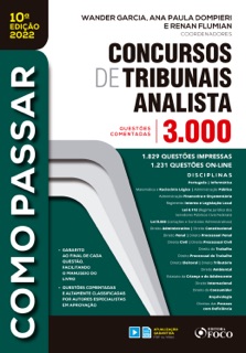 Concursos de tribunais analista by Wander Garcia, Ana Paula Dompieri & Renan Flumian