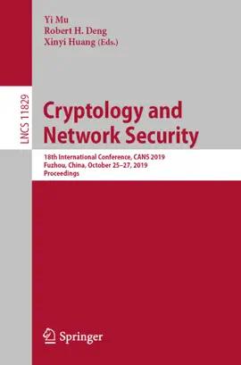 Read: Cryptology Book and Network Security