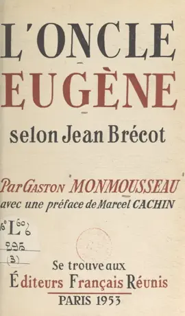 Read: L'oncle Eugène, selon Jean Book Brécot