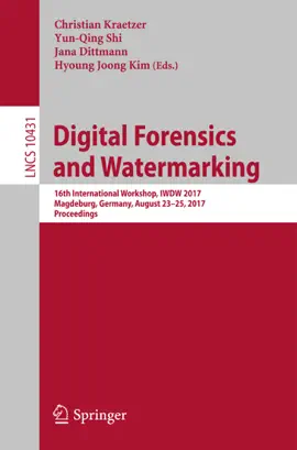 Read: Digital Forensics and Watermarking Book