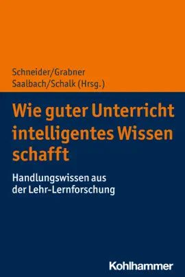 Read: Wie guter Unterricht Book intelligentes Wissen schafft