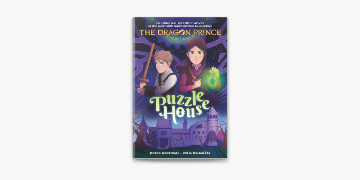 Through the Moon: A Graphic Novel (the Dragon Prince Graphic Novel #1)