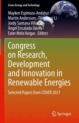 Read: Congress on Research, Development and Innovation in Renewable Energies Book