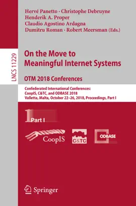Read: On the Move to Meaningful Book Internet Systems. OTM 2018 Conferences