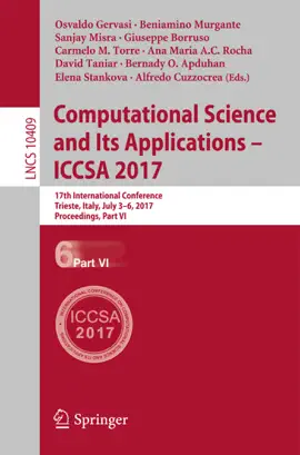 Read: Book Computational Science and Its Applications – ICCSA 2017