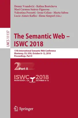 Read: The Semantic Web – Book ISWC 2018