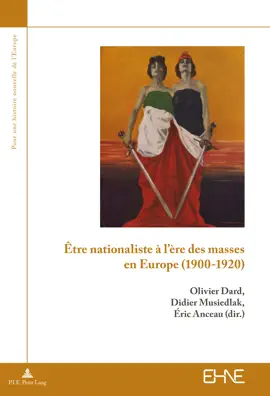 Read: Être nationaliste à lère des Book masses en Europe (19001920)
