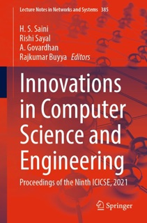 Innovations in Computer Science and Engineering by H. S. Saini, Rishi Sayal, A. Govardhan & Rajkumar Buyya
