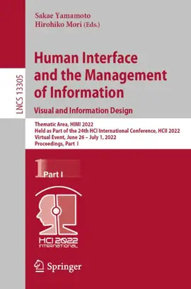Read: Book Human Interface and the Management of Information: Visual and Information Design