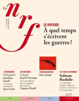 Read: La Nouvelle Revue Book Française N° 657 (Printemps 2024)