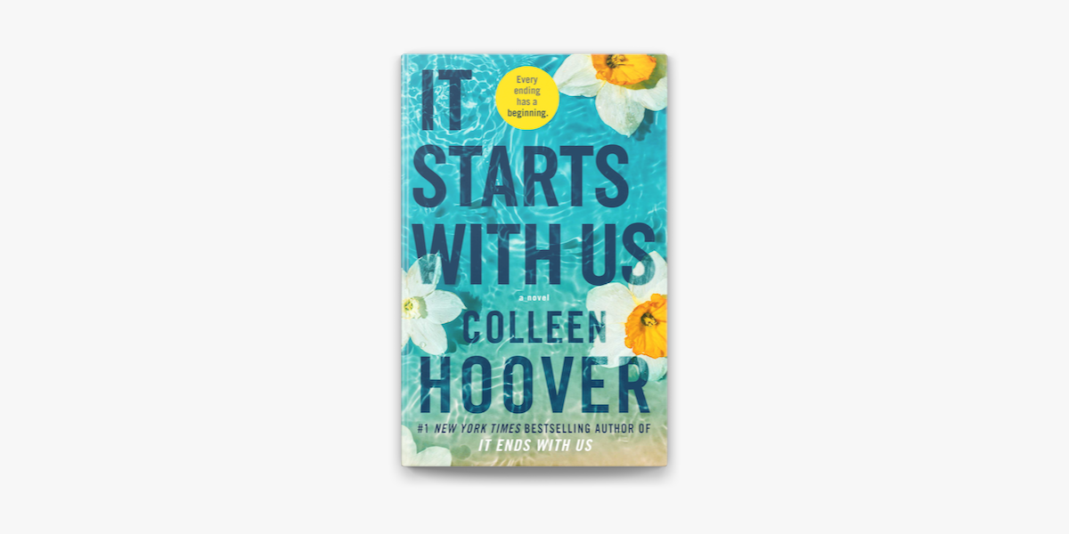 It Starts with Us by Colleen Hoover, Paperback