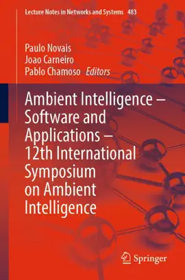 Read: Ambient Intelligence – Software Book and Applications – 12th International Symposium on Ambient Intelligence