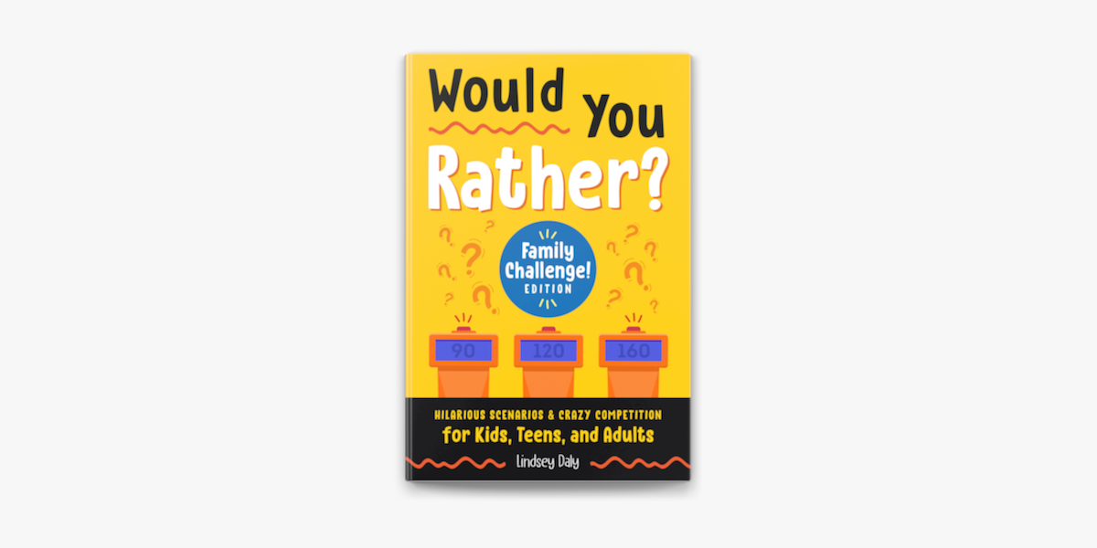 Livro would you rather? family challenge! edition de lindsey