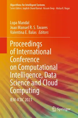 Read: Book Proceedings of International Conference on Computational Intelligence, Data Science and Cloud Computing