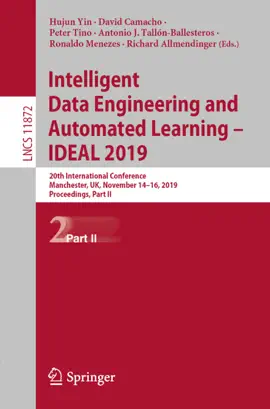 Read: Intelligent Data Engineering and Book Automated Learning – IDEAL 2019