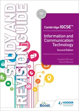 Read: Cambridge IGCSE Information and Communication Technology Study Book and Revision Guide Second Edition