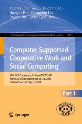 Read: Computer Supported Cooperative Work and Social Computing Book