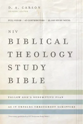 Read: NIV, Book Biblical Theology Study Bible