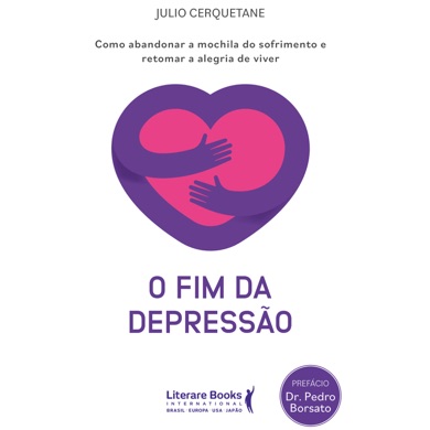 Capa do livro O fim da depressão de Julio Cerquetane