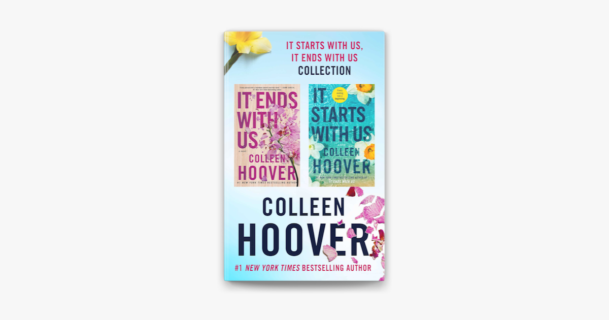 Colleen Hoover It Ends with Us Boxed Set: It Ends with Us, It Starts with  Us - Box Set