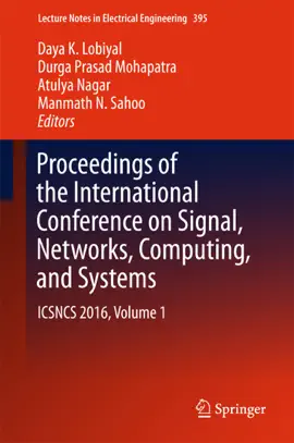 Read: Proceedings of the International Conference on Signal, Networks, Computing, and Book Systems