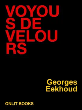 Read: Voyous de velours Book
