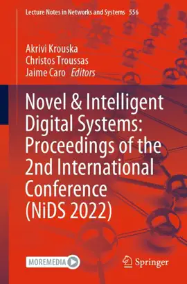 Read: Novel & Intelligent Digital Systems: Proceedings of the 2nd Book International Conference (NiDS 2022)