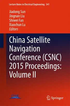 Read: China Satellite Book Navigation Conference (CSNC) 2015 Proceedings: Volume II