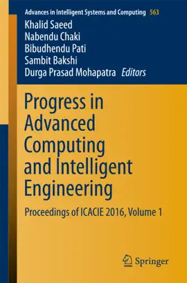 Read: Book Progress in Advanced Computing and Intelligent Engineering