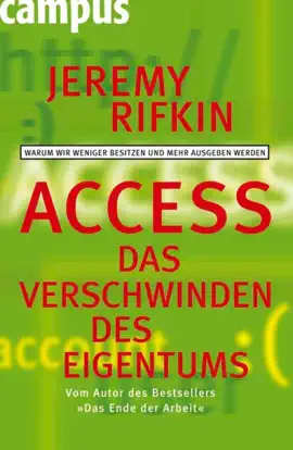 Read: Access Book - Das Verschwinden des Eigentums