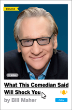 What This Comedian Said Will Shock You - Bill Maher Cover Art
