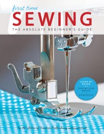 Book First Time Sewing - Creative Publishing international