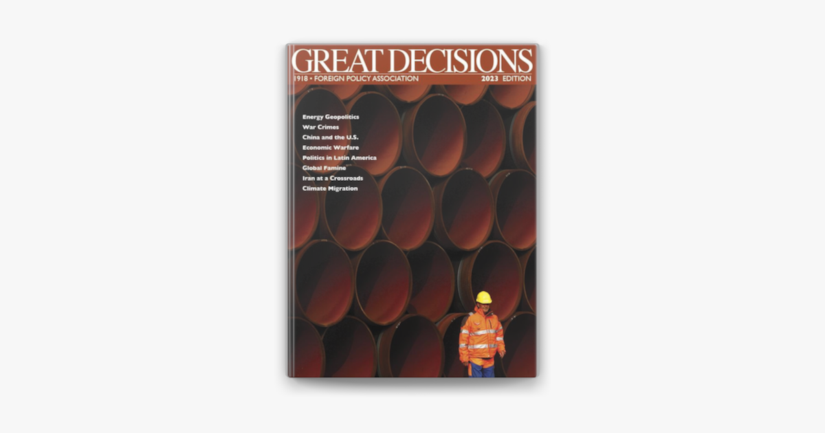 ‎Great Decisions 2023 on Apple Books