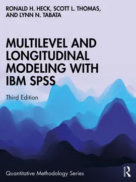 Read: Multilevel and Longitudinal Modeling with Book IBM SPSS