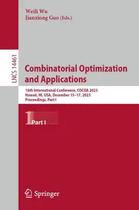 Read: Combinatorial Book Optimization and Applications