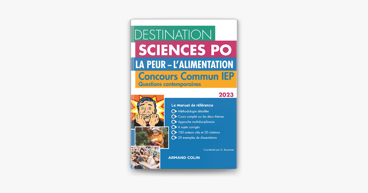 ‎destination Sciences Po Questions Contemporaines 2023 Concours