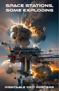 Space Stations, Some Exploding by Bob Dow