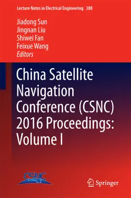 Read: China Satellite Navigation Conference Book (CSNC) 2016 Proceedings: Volume I