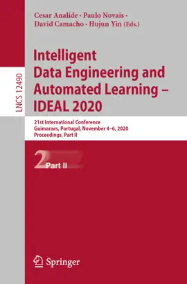 Read: Intelligent Data Engineering and Automated Book Learning – IDEAL 2020