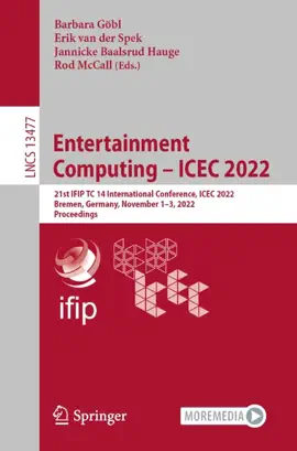 Read: Entertainment Book Computing – ICEC 2022
