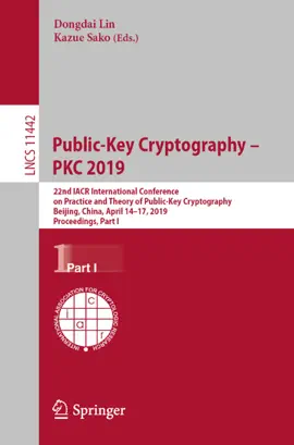 Read: Public-Key Cryptography Book – PKC 2019