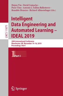 Read: Intelligent Data Engineering and Automated Learning – IDEAL Book 2019
