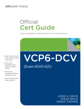 VCP6-DCV Official Cert Guide (Exam #2V0-621) - John Davis, Steve Baca &amp; Owen Thomas Cover Art