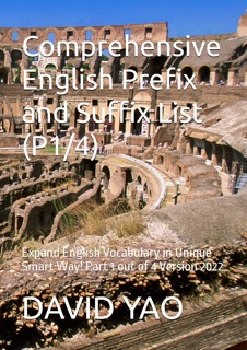 Comprehensive English Prefix and Suffix P1 by David Yao