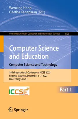 Read: Computer Science and Education. Computer Science Book and Technology