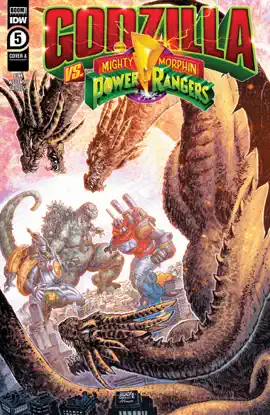 Read: Godzilla vs. Mighty Morphin Power Book Rangers #5