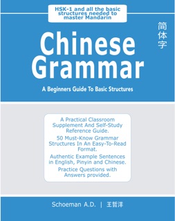 Chinese Grammar: A Beginner's Guide to Basic Structures (Simplified Chinese) by Daniel Schoeman