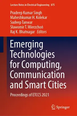 Read: Emerging Technologies for Computing, Communication and Smart Cities Book