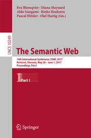 The Semantic Web - Eva Blomqvist, Diana Maynard, Aldo Gangemi, Rinke Hoekstra, Pascal Hitzler & Olaf Hartig