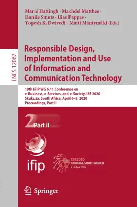 Read: Responsible Design, Implementation and Use Book of Information and Communication Technology